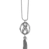 Brighton Interlok Embrace Convertible Necklace Silver Hot