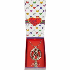 Brighton Interlok Embrace Convertible Necklace Silver Hot