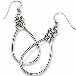 Brighton Interlok French Wire Earrings Silver Online