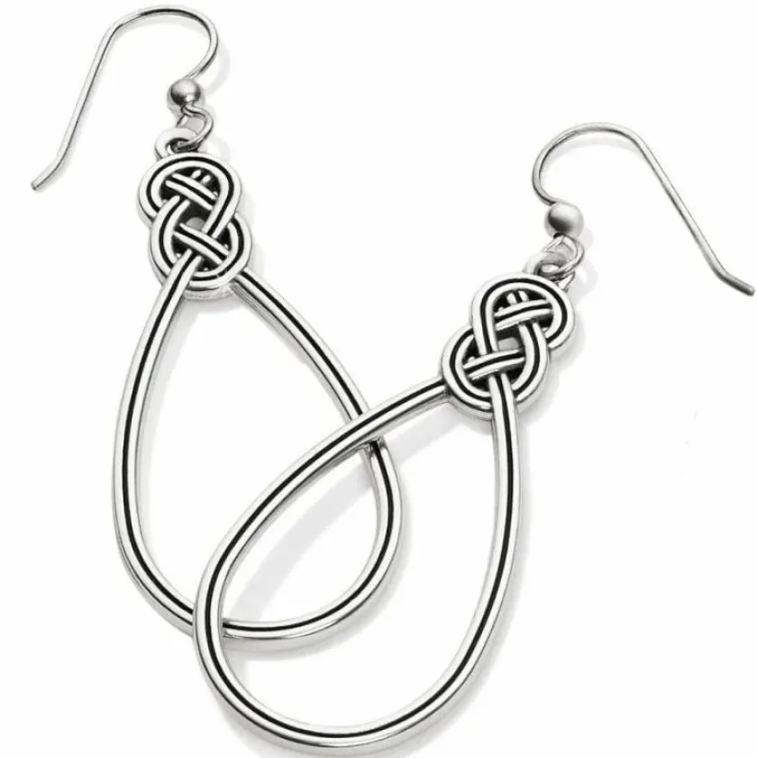 Brighton Interlok French Wire Earrings Silver Online