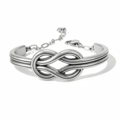 Brighton Interlok Harmony Bold Bar Bracelet Silver Discount