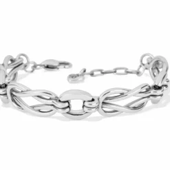 Brighton Interlok Harmony Bracelet Silver Outlet
