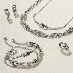 Brighton Interlok Harmony Ring Silver Hot