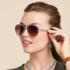 Brighton Interlok Harmony Sunglasses Silver-Tortoise Clearance