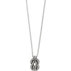 Brighton Interlok Harmony Two Tone Necklace Silver-Gold Best