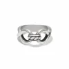 Brighton Interlok Infinity Ring Silver Outlet