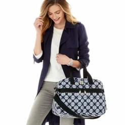 Brighton Interlok Jetsetter Duffel Blue Fashion
