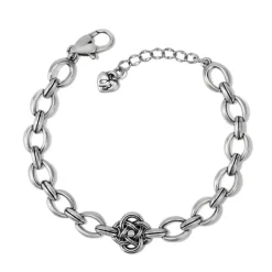Brighton Interlok Knot Link Bracelet Silver Online