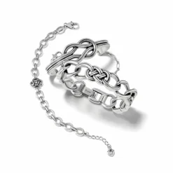 Brighton Interlok Knot Link Bracelet Silver Online