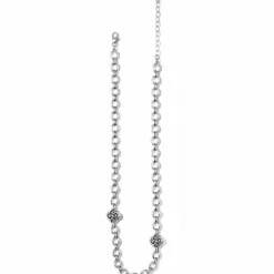 Brighton Interlok Knot Link Necklace Silver Outlet
