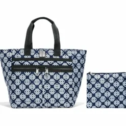 Brighton Interlok Lock It Super Tote Blue Best