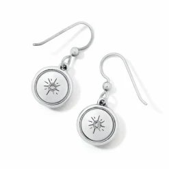 Brighton Interlok Loom French Wire Earrings Silver Online