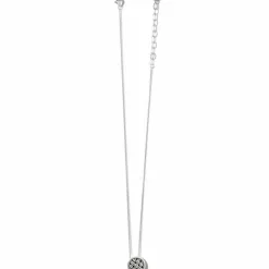 Brighton Interlok Loom Necklace Silver Outlet