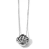Brighton Interlok Mini Necklace Silver Fashion