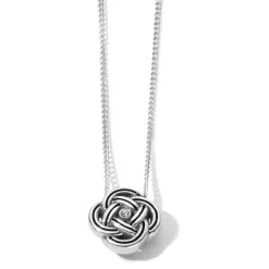 Brighton Interlok Mini Necklace Silver Fashion