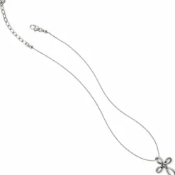 Brighton Interlok Petite Cross Necklace Silver Fashion