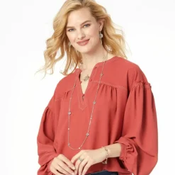 Brighton Interlok Petite Long Necklace Silver Best