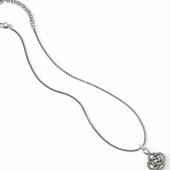 Brighton Interlok Petite Necklace Silver Discount