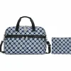 Brighton Interlok Round Tripper Duffel Blue Fashion