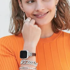 Brighton Interlok Twist Bangle Silver Online