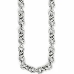 Brighton Interlok Twist Collar Necklace Silver Best