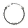 Brighton Interlok Twist Double Bracelet Silver Online