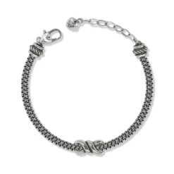 Brighton Interlok Twist Double Bracelet Silver Online
