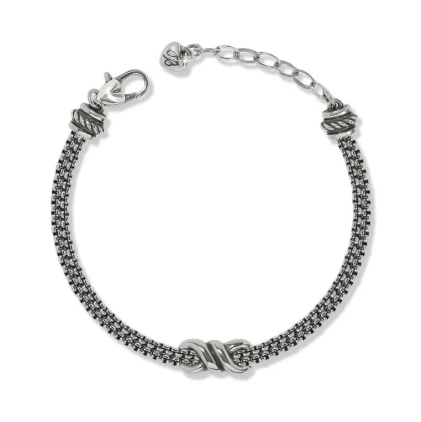 Brighton Interlok Twist Double Bracelet Silver Online