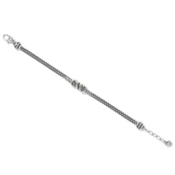 Brighton Interlok Twist Double Bracelet Silver Online