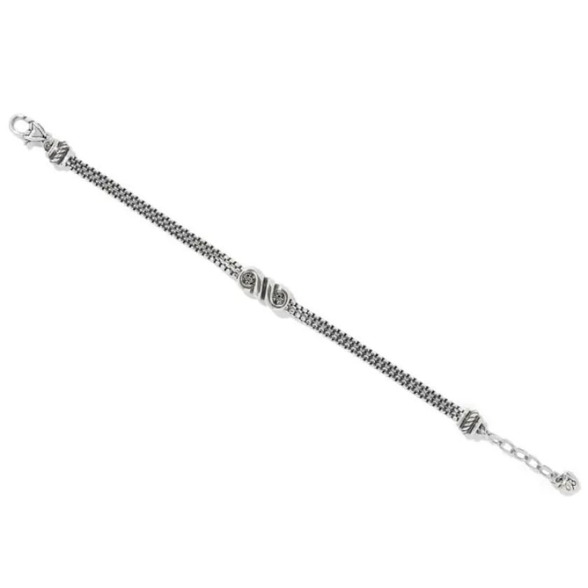 Brighton Interlok Twist Double Bracelet Silver Online
