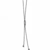 Brighton Interlok Twist Lariat Necklace Silver New