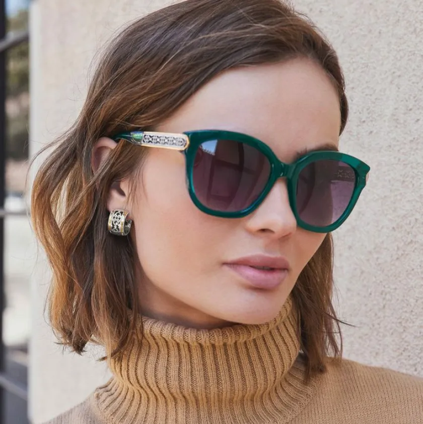 Brighton Intrigue Sunglasses Emerald Online