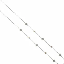 Brighton Intrigue Petite Long Necklace Silver-Gold Best