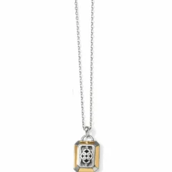 Brighton Intrigue Regal Necklace Silver-Gold Outlet