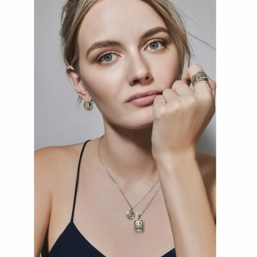 Brighton Intrigue Regal Necklace Silver-Gold Outlet