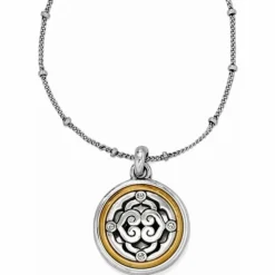 Brighton Intrigue Small Necklace Silver-Gold New
