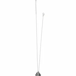 Brighton Intrigue Soiree Petite Reversible Necklace Gold-Black Hot
