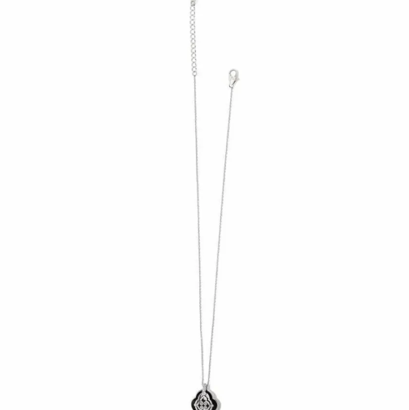 Brighton Intrigue Soiree Petite Reversible Necklace Gold-Black Hot