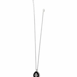 Brighton Intrigue Soiree Reversible Necklace Gold-Black New
