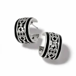Brighton Intrigue Soiree Two Tone Hoop Earrings Sale
