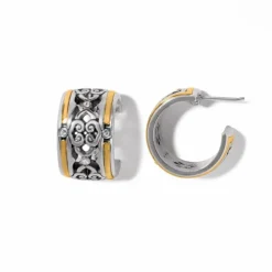 Brighton Intrigue Soiree Two Tone Hoop Earrings Sale