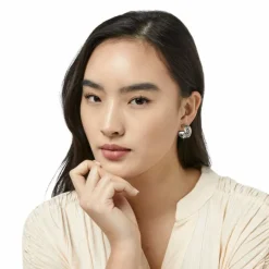 Brighton Intrigue Soiree Two Tone Hoop Earrings Sale