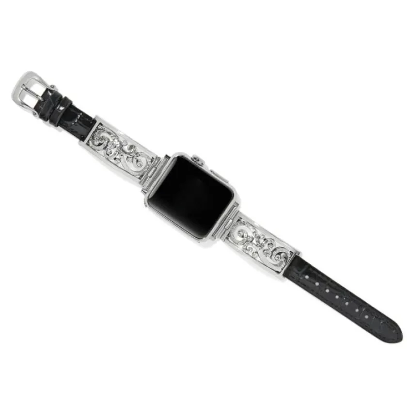 Brighton Irvine Watch Band Silver-Black Sale