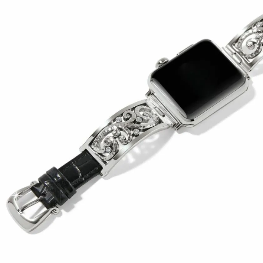 Brighton Irvine Watch Band Silver-Black Sale