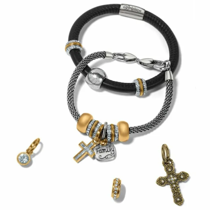 Brighton Isabella Cross Amulet Gold Clearance