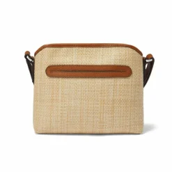 Brighton Janis Straw Cross Body Luggage-Natural Outlet