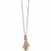 Brighton Japanese Wonder Shell Necklace RoseGold New