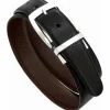Brighton Jefferson Reversible Belt Black-Espresso New