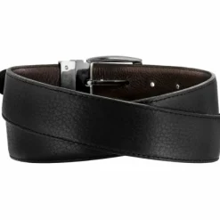 Brighton Jefferson Reversible Belt Black-Espresso New