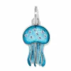 Brighton Jelly Fish Charm Silver-Blue Online